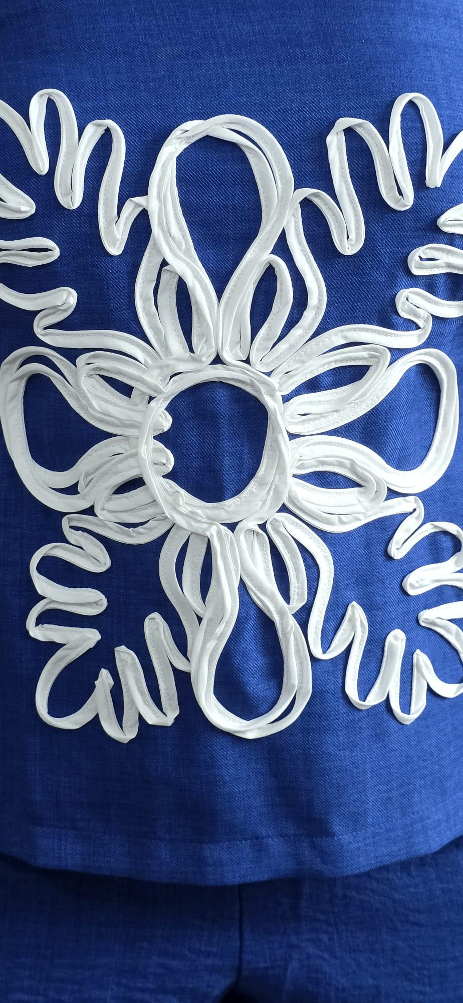 Bright Blue Flower