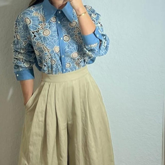 Flavia Embroidery Top