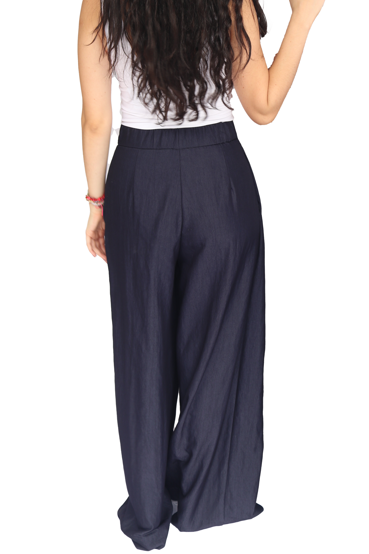 Navy Blue Palazzo Pants