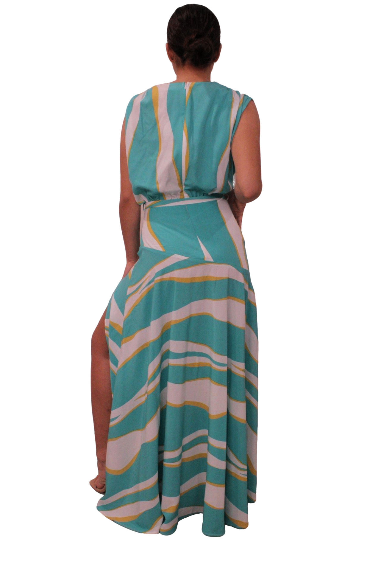 Paty Up Denim Dress