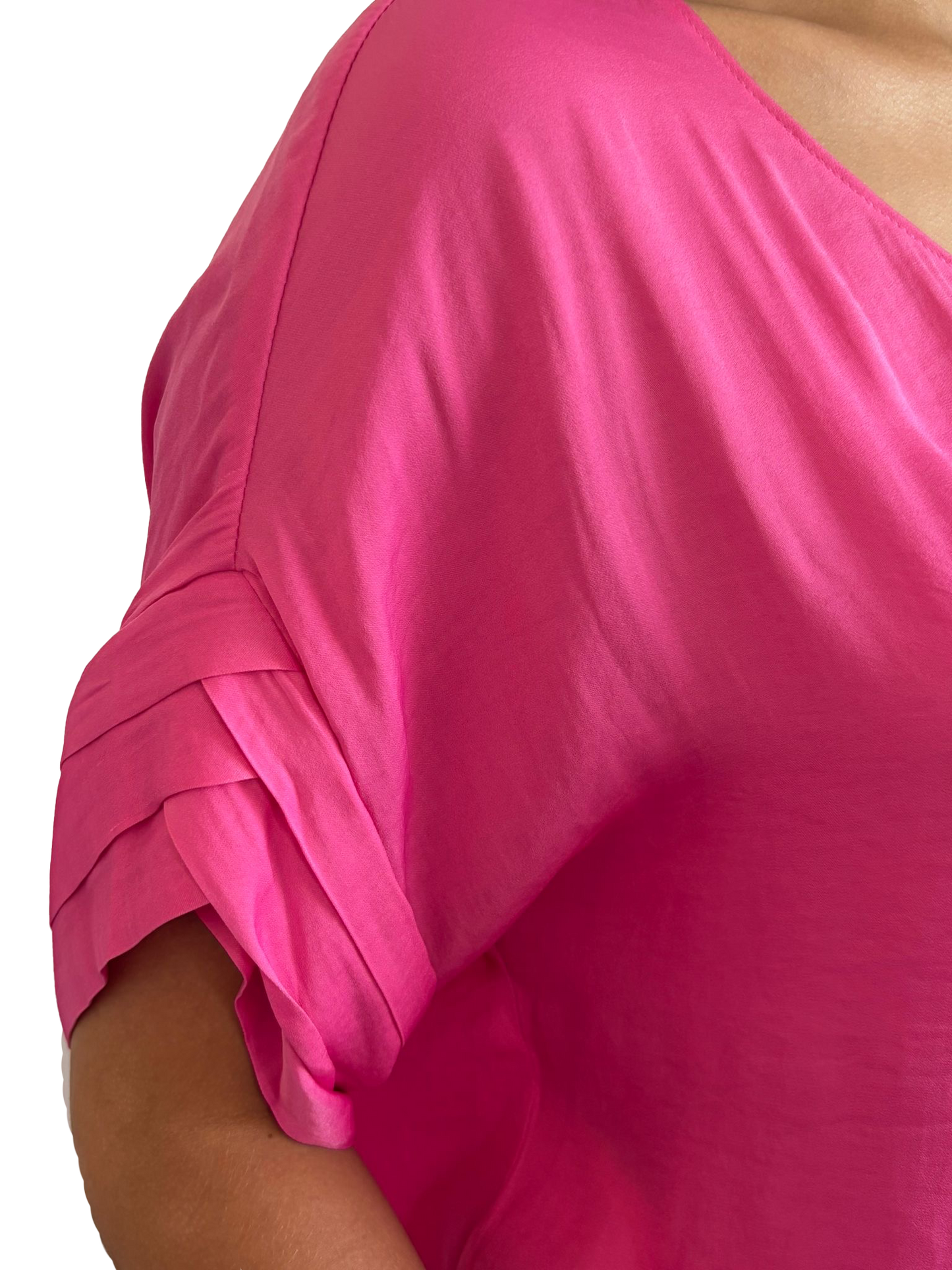 Pink Silk Top
