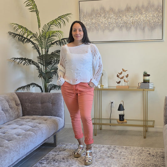 Cony coral stretch pant