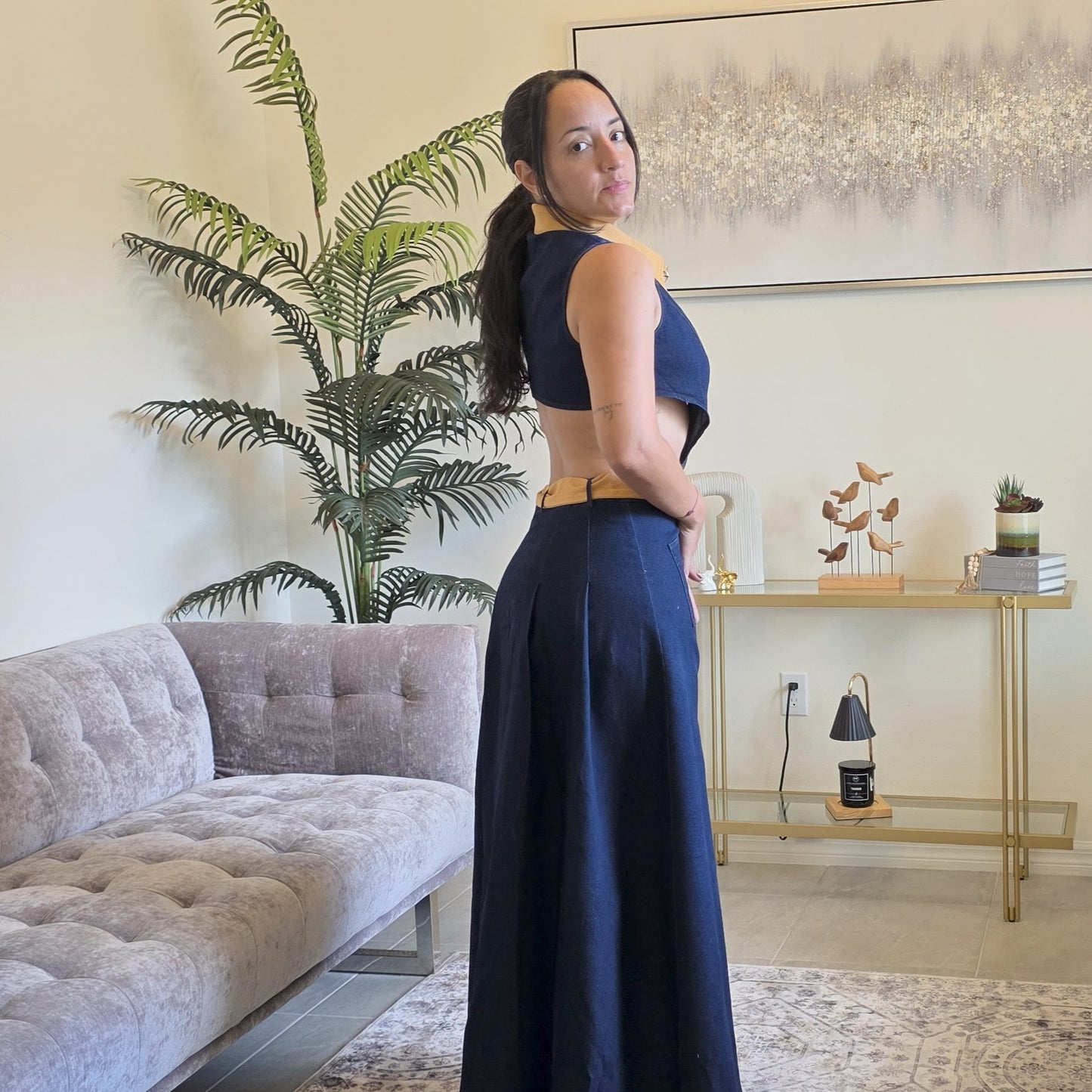 Seren jean dress