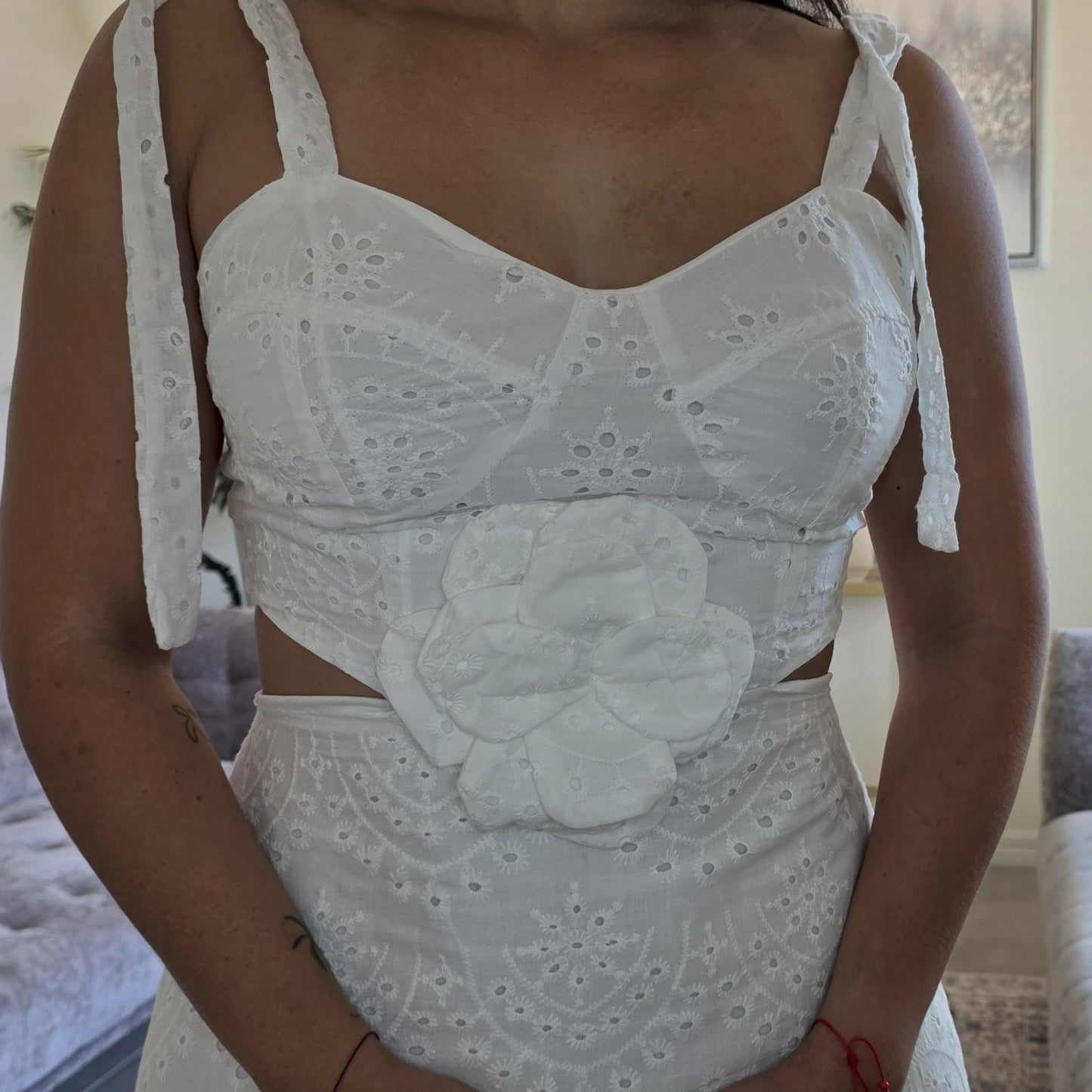 Lily white dress