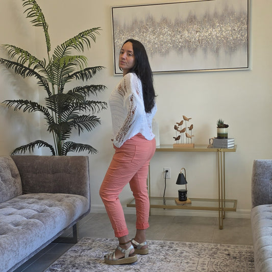 Cony coral stretch pant